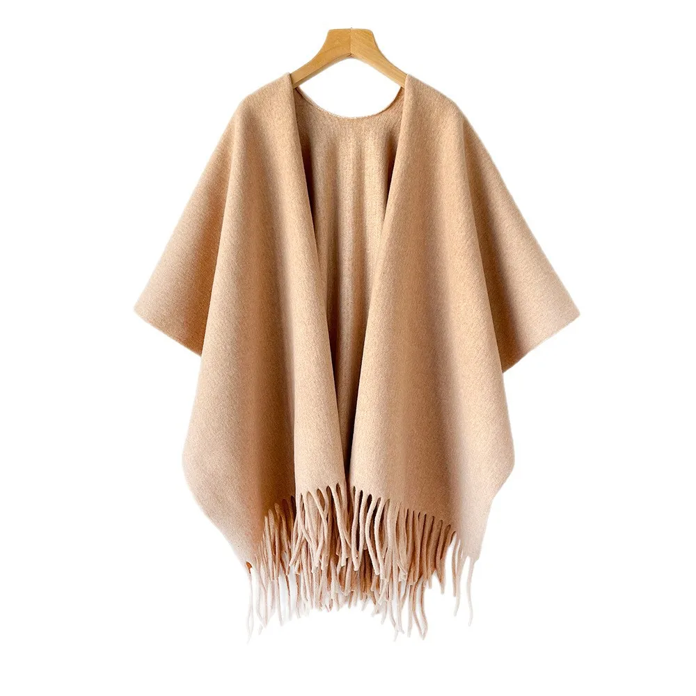 Xale de inverno, capa feminina - Woven Scarf Blanket avaliação e preço