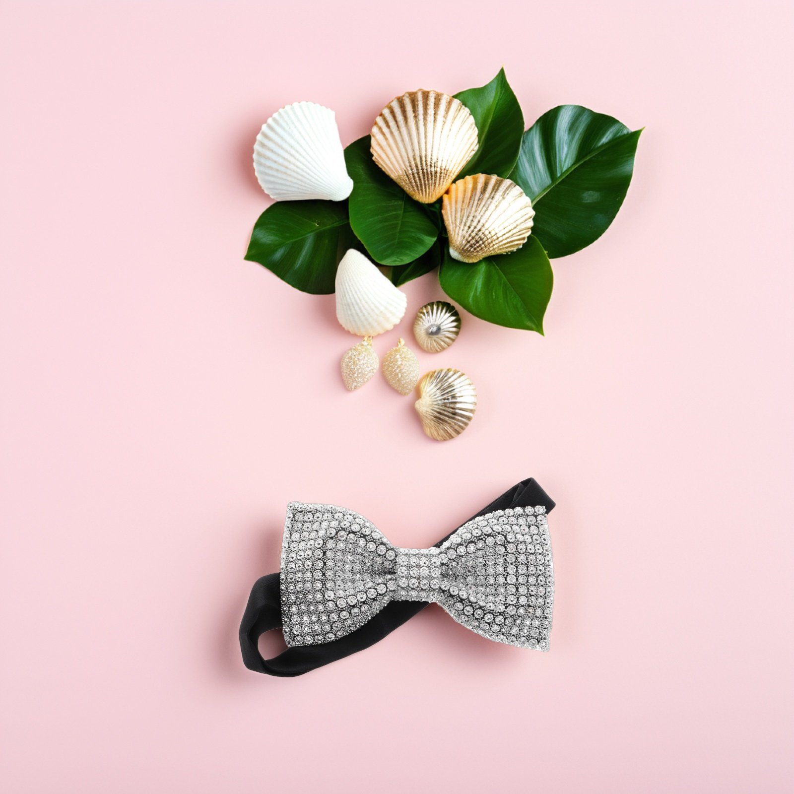 Gravata Borboleta de Strass Du - Bow Tie Pre Tied avaliação e preço