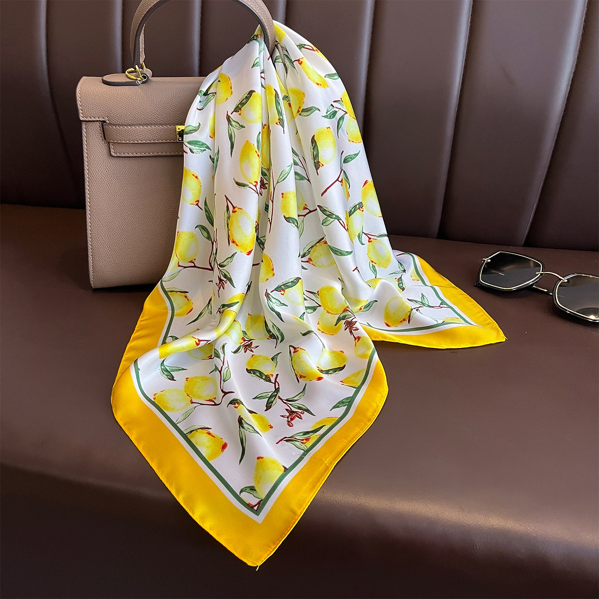 2025 novo lenço de seda quadra - Face Scarf Mask avaliação e preço