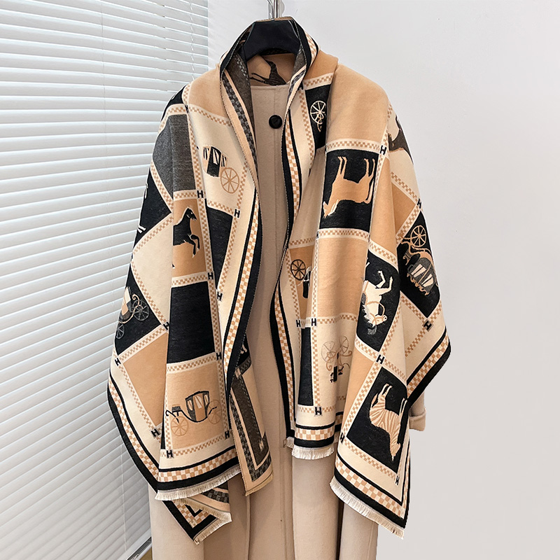 Pashmina de Luxo Quente de Cax - Woven Scarf Blanket avaliação e preço